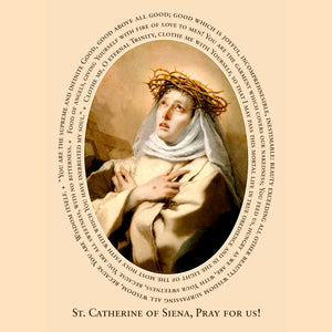 St. Catherine of Siena Ready to Hang Poster