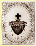 Load image into Gallery viewer, Sacred Heart of Jesus Home Consecration 11x14 inch Metal Print
