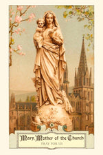 Load image into Gallery viewer, Mary, Mother of the Church Poster 12&quot;x18&quot;
