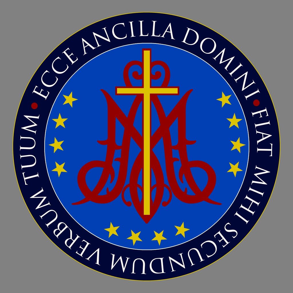 Ave Maria Monogram T-Shirt - Catholicamtees