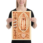 Load image into Gallery viewer, Blessed Virgin Mary &quot;Hail our advocate&quot; Poster - Catholicamtees
