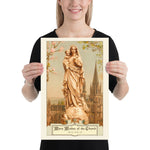 Load image into Gallery viewer, Mary, Mother of the Church Poster - Catholicamtees

