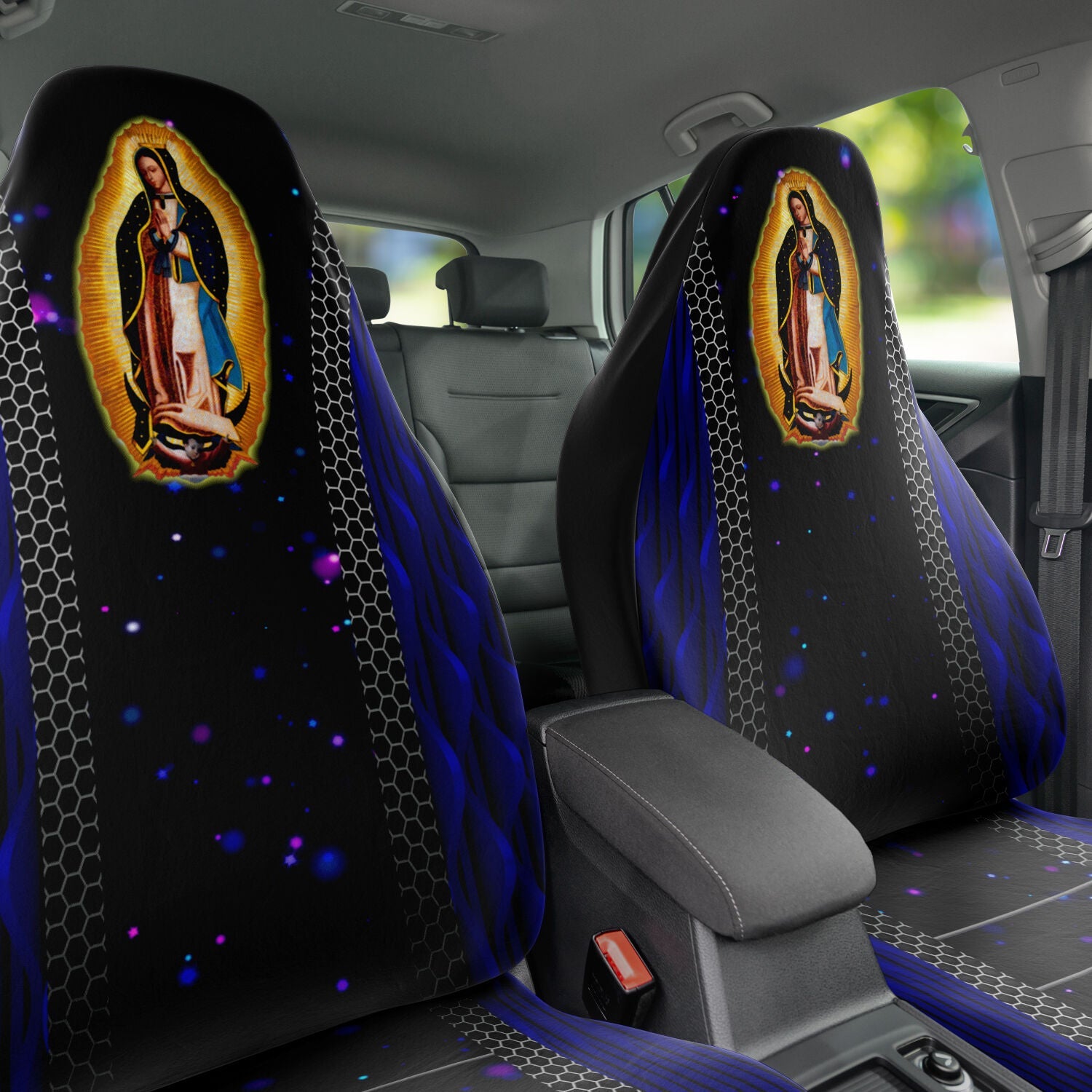 Our Lady of Guadalupe Car Seat Cover - Catholicamtees