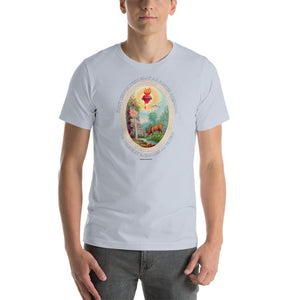 Sacred Heart of Jesus "Sicut cervus desiderat" T-Shirt - Catholicamtees