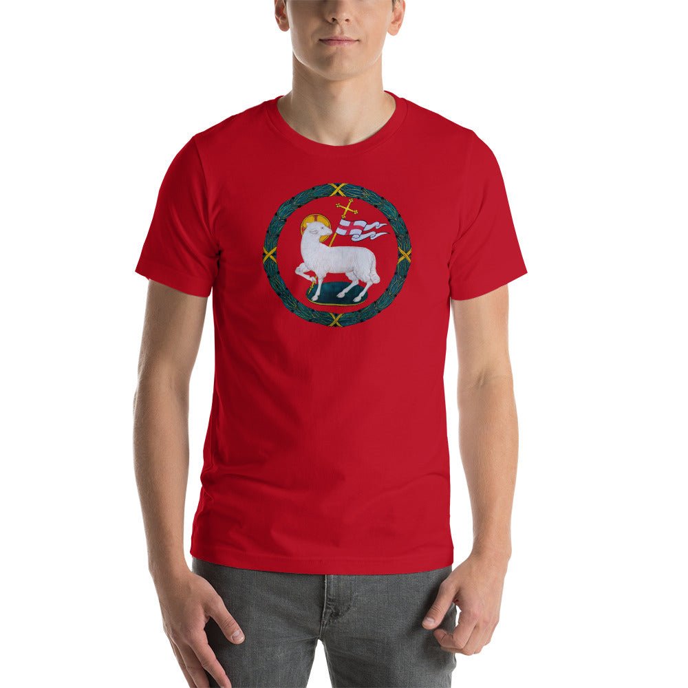 Agnus Dei with Wreath T-Shirt - Catholicamtees