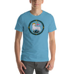 Load image into Gallery viewer, Agnus Dei with Wreath T-Shirt - Catholicamtees
