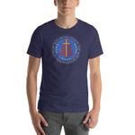 Load image into Gallery viewer, Ave Maria Monogram T-Shirt - Catholicamtees
