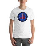 Load image into Gallery viewer, Ave Maria Monogram T-Shirt - Catholicamtees
