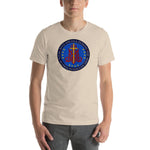 Load image into Gallery viewer, Ave Maria Monogram T-Shirt - Catholicamtees
