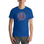 Load image into Gallery viewer, Ave Maria Monogram T-Shirt - Catholicamtees
