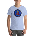 Load image into Gallery viewer, Ave Maria Monogram T-Shirt - Catholicamtees
