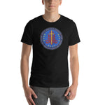 Load image into Gallery viewer, Ave Maria Monogram T-Shirt - Catholicamtees

