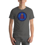 Load image into Gallery viewer, Ave Maria Monogram T-Shirt - Catholicamtees
