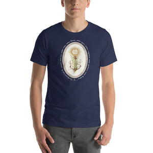Blessed Sacrament with Anchor and Doves T-Shirt - Catholicamtees