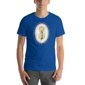 Blessed Sacrament with Anchor and Doves T-Shirt - Catholicamtees