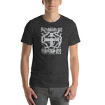 Load image into Gallery viewer, Cross and Crown Stonework T-Shirt - Catholicamtees
