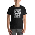 Load image into Gallery viewer, Cross and Crown Stonework T-Shirt - Catholicamtees
