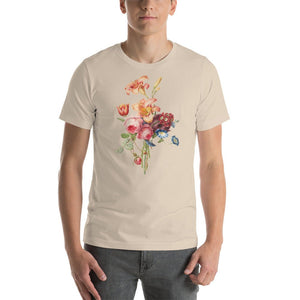 Dutch Botanical Still Life Bouquet T-Shirt - Catholicamtees