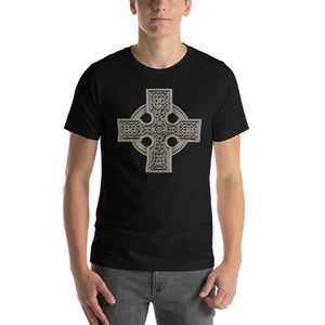 Granite Celtic Cross Lightweight T-Shirt - Catholicamtees