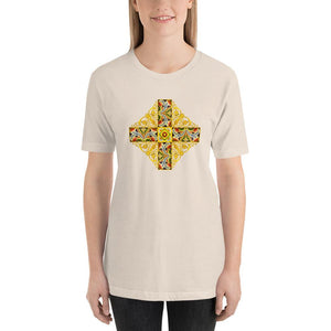 High Altar Reredos Detail Cross Unisex T-Shirt - Catholicamtees