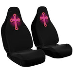 Load image into Gallery viewer, Neon Cross Car Seat Cover - Catholicamtees
