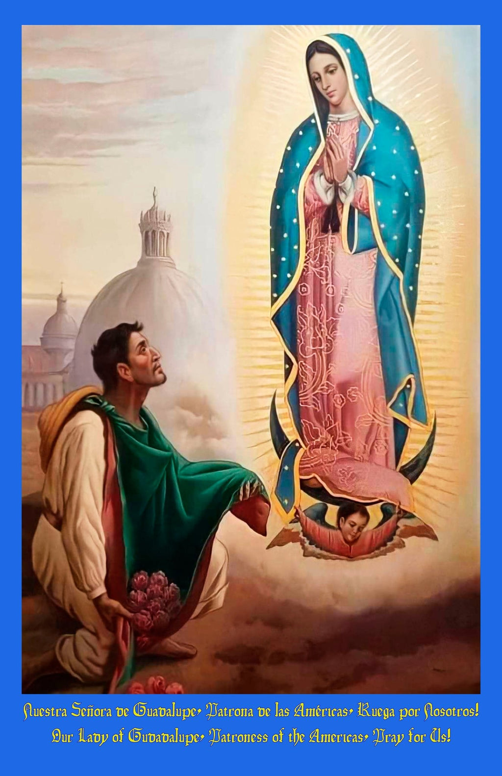 Our Lady of Guadalupe with St. Juan Diego - Catholicamtees