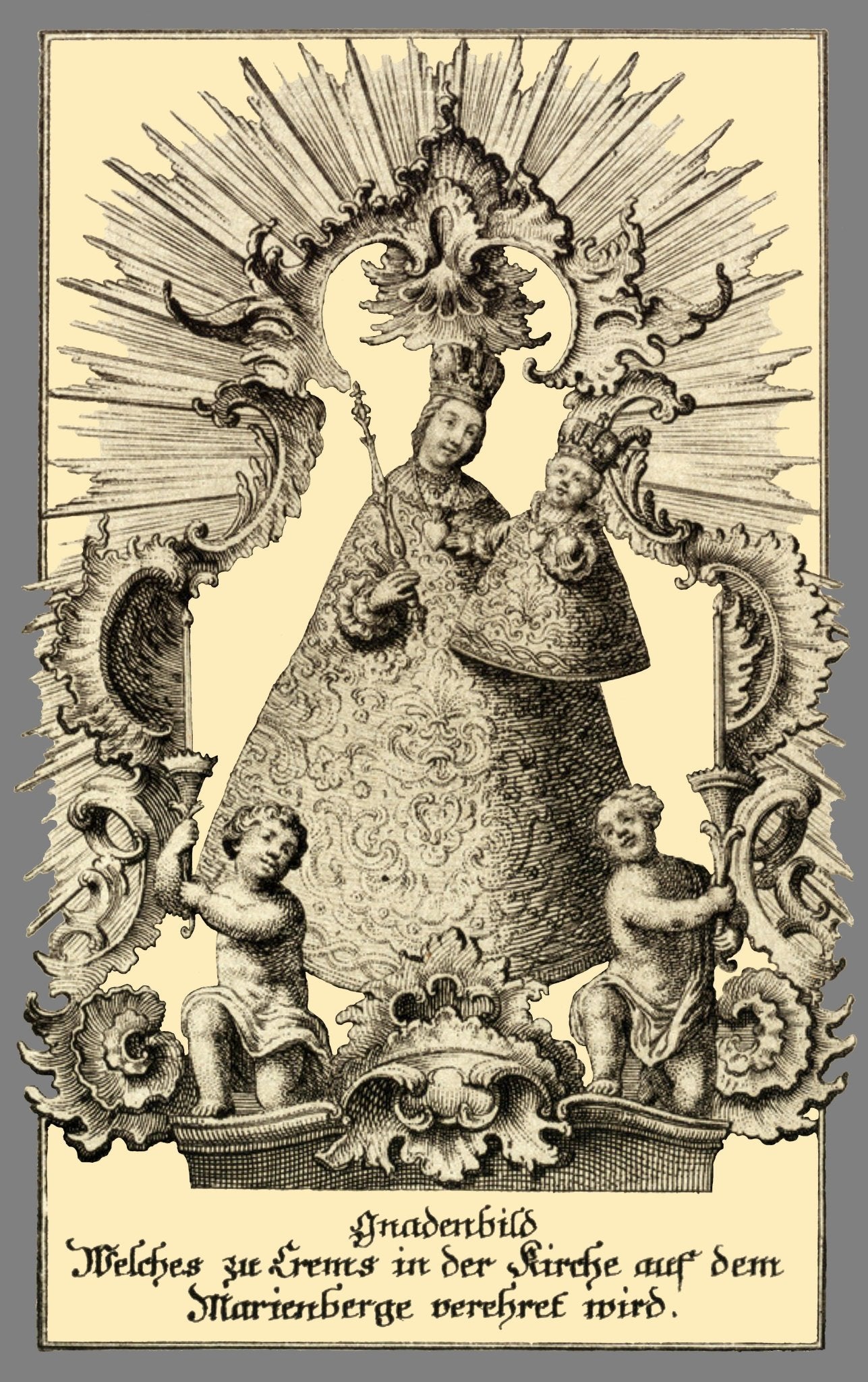 Our Lady of Marienberg and Krems an der Donau T-Shirt - Catholicamtees