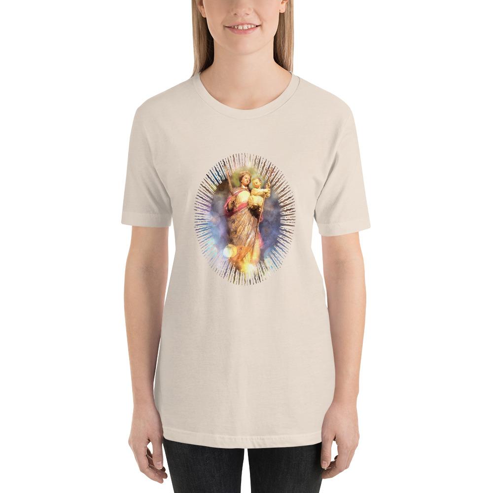 Our Lady of Monte Cassino Soft and Lightweight Unisex T-Shirt - Catholicamtees