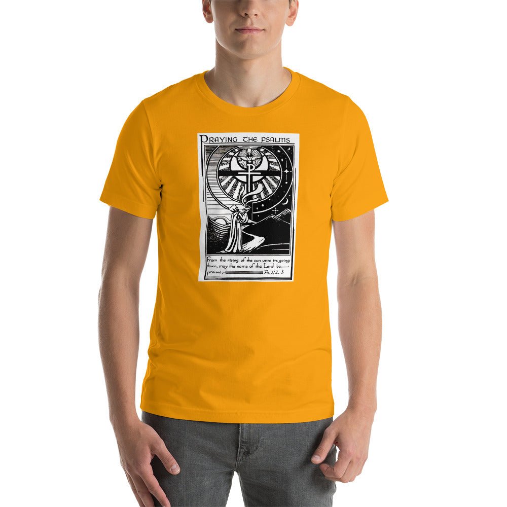 Praying the Psalms Illustration T-Shirt - Catholicamtees