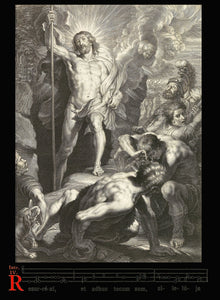 Resurrection of Our Lord Jesus Christ Dutch Engraving T-Shirt - Catholicamtees