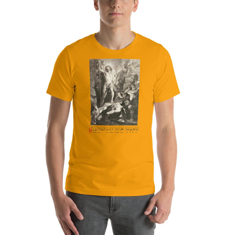 Resurrection of Our Lord Jesus Christ Dutch Engraving T-Shirt - Catholicamtees