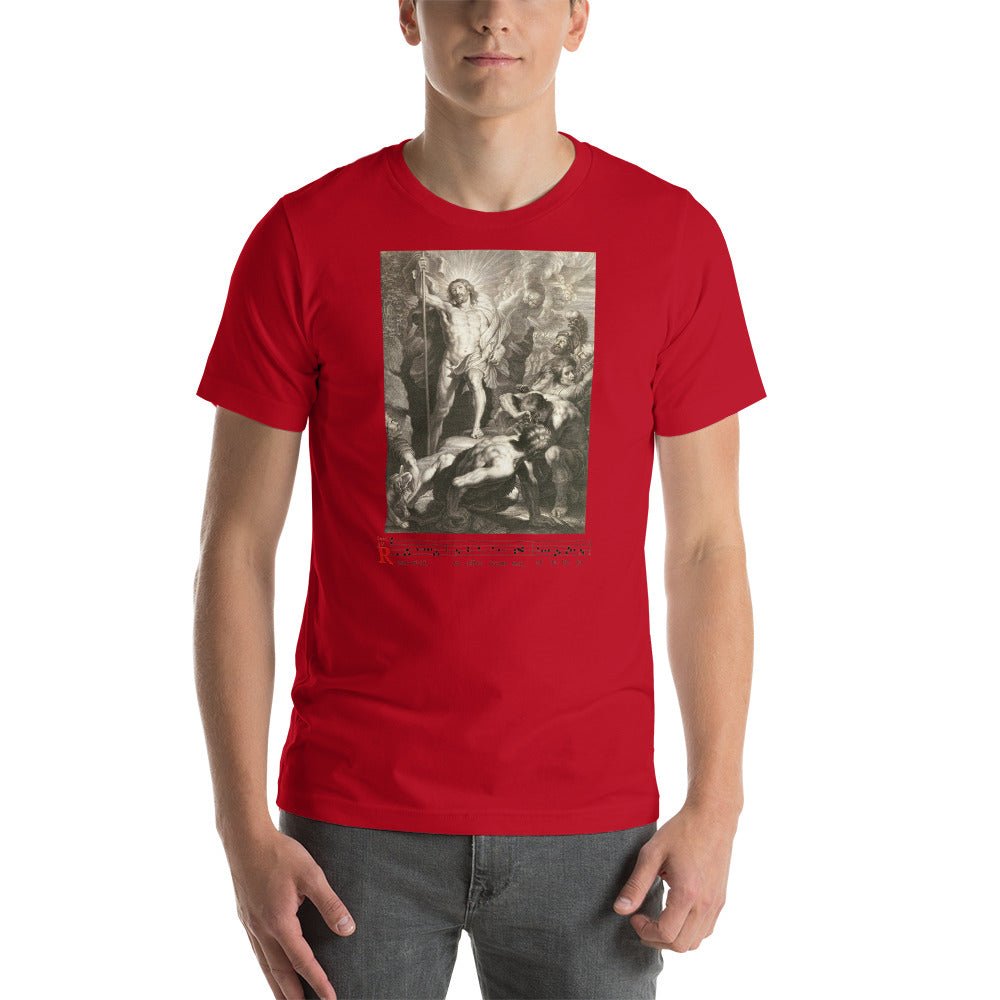 Resurrection of Our Lord Jesus Christ Dutch Engraving T-Shirt - Catholicamtees