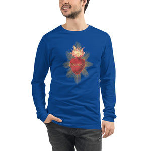 Sacred Heart of Jesus Long Sleeve Tee - Catholicamtees
