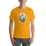 Load image into Gallery viewer, Sacred Heart of Jesus &quot;Sicut cervus desiderat&quot; T-Shirt - Catholicamtees
