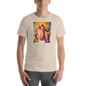 Sacred Heart of Jesus with attending Angels T-Shirt - Catholicamtees