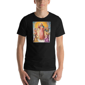 Sacred Heart of Jesus with attending Angels T-Shirt - Catholicamtees