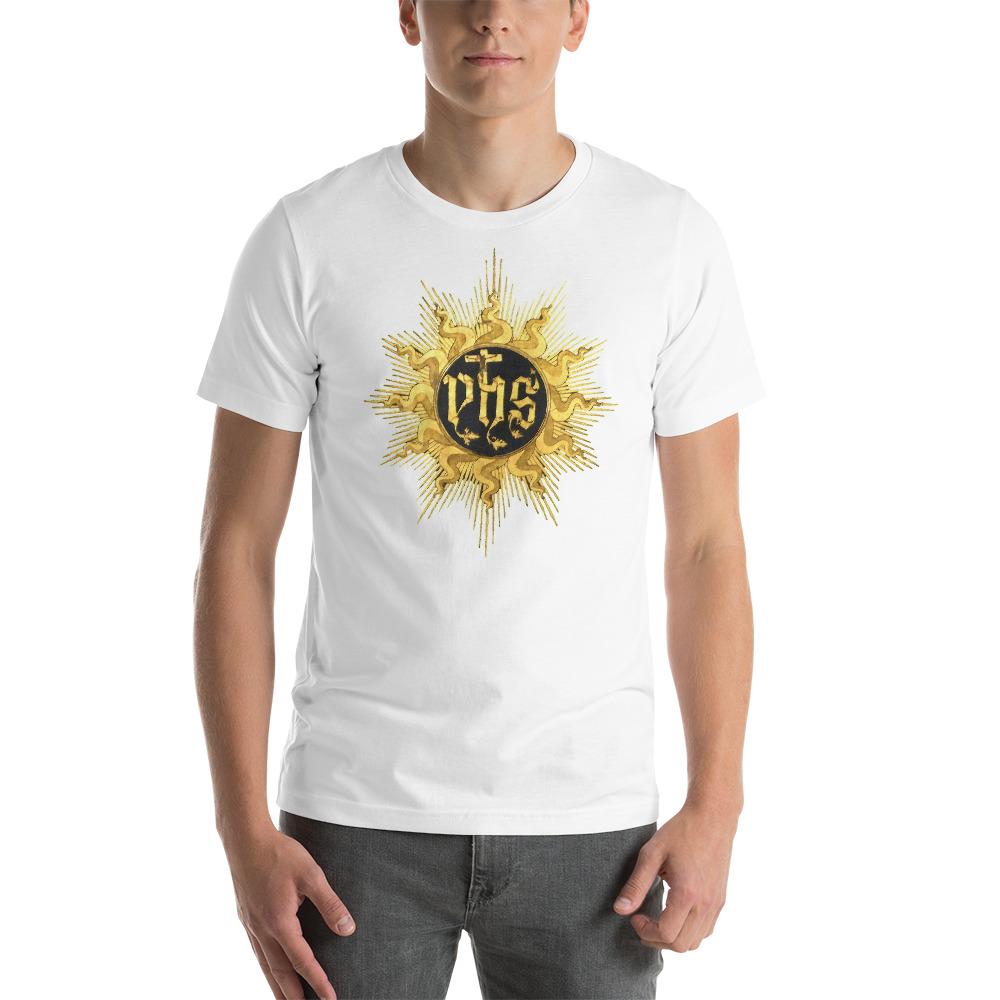 Sacred Name of Jesus Lightweight T-Shirt - Catholicamtees