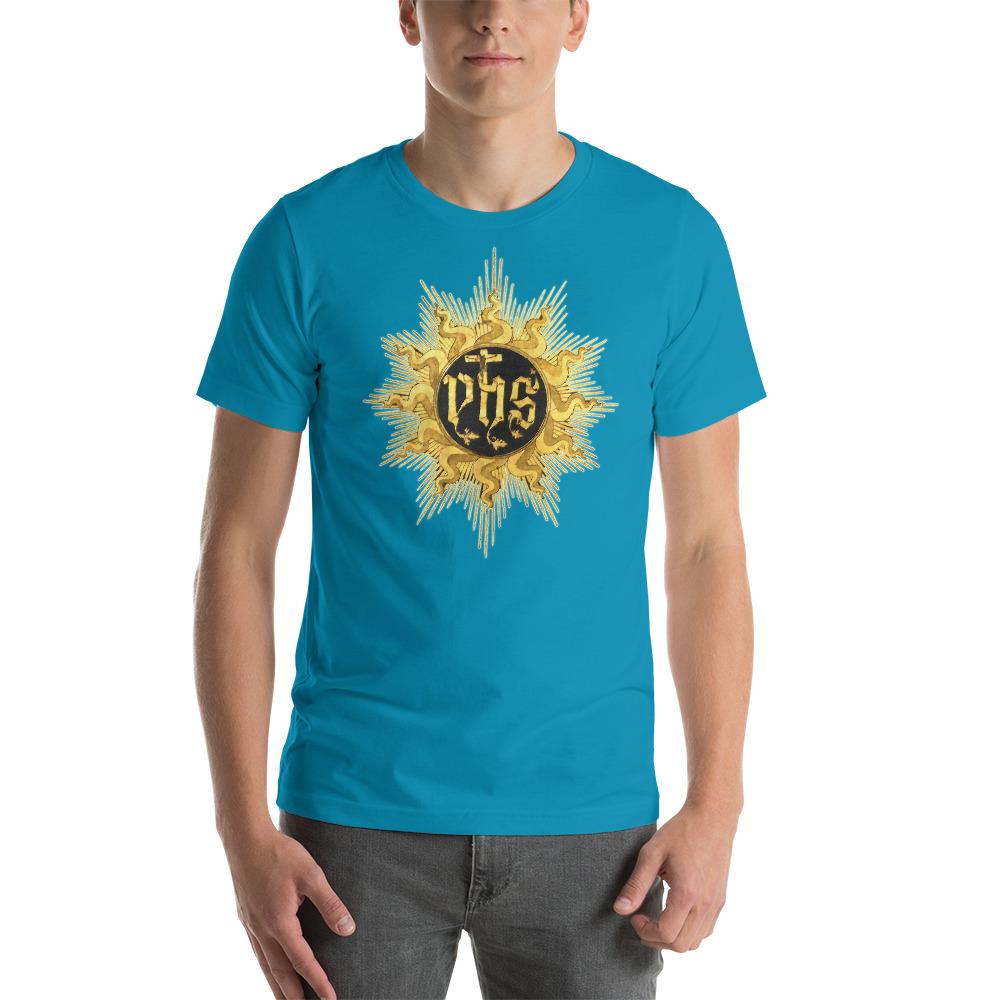 Sacred Name of Jesus Lightweight T-Shirt - Catholicamtees