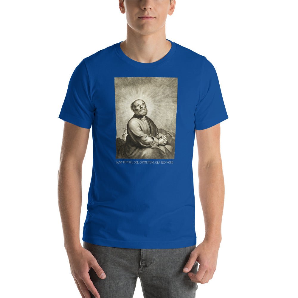 Saint Peter, Contrite of Heart T-Shirt - Catholicamtees