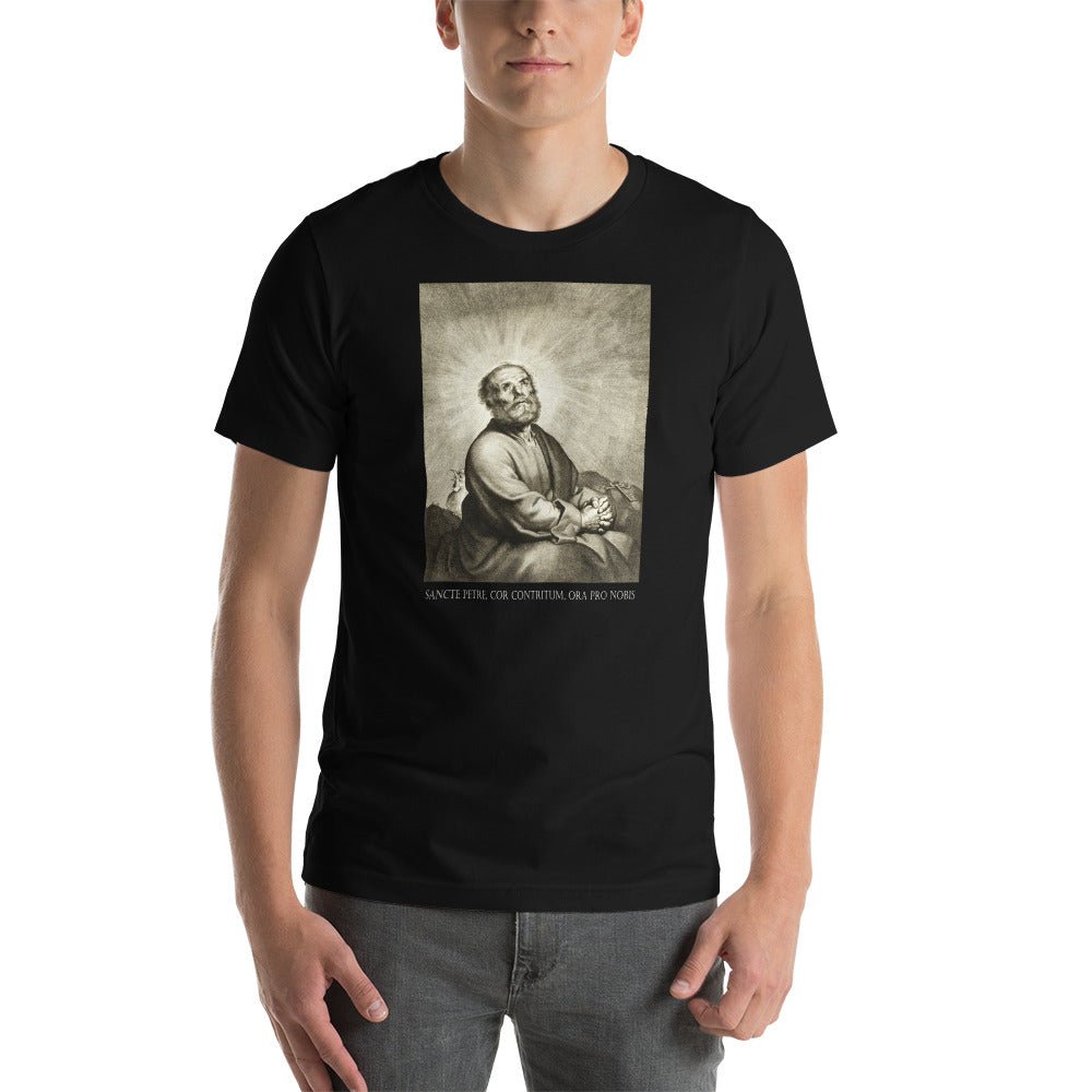 Saint Peter, Contrite of Heart T-Shirt - Catholicamtees