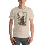 Load image into Gallery viewer, St. Benedict at his cave in Subiaco T-Shirt - Catholicamtees
