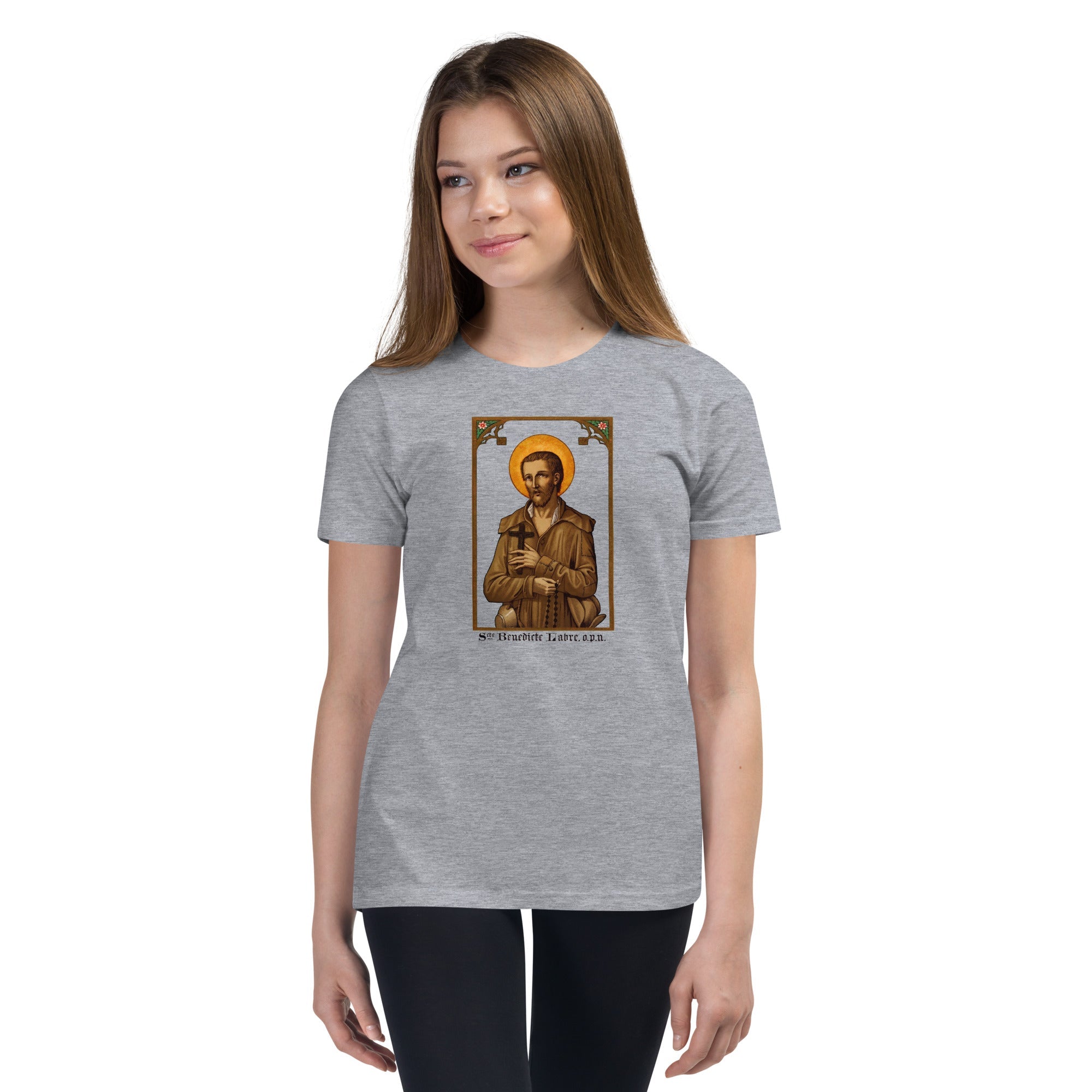 St. Benedict Joseph Labre Youth T-Shirt - Catholicamtees