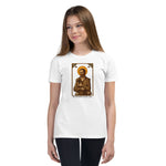 Load image into Gallery viewer, St. Benedict Joseph Labre Youth T-Shirt - Catholicamtees
