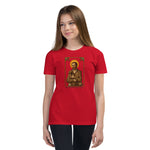 Load image into Gallery viewer, St. Benedict Joseph Labre Youth T-Shirt - Catholicamtees
