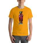 Load image into Gallery viewer, St. Brendan the Navigator Stained Glass T-Shirt - Catholicamtees
