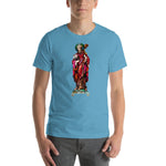 Load image into Gallery viewer, St. Brendan the Navigator Stained Glass T-Shirt - Catholicamtees

