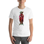 Load image into Gallery viewer, St. Brendan the Navigator Stained Glass T-Shirt - Catholicamtees
