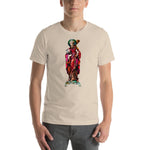 Load image into Gallery viewer, St. Brendan the Navigator Stained Glass T-Shirt - Catholicamtees
