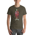 Load image into Gallery viewer, St. Brendan the Navigator Stained Glass T-Shirt - Catholicamtees
