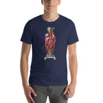 Load image into Gallery viewer, St. Brendan the Navigator Stained Glass T-Shirt - Catholicamtees
